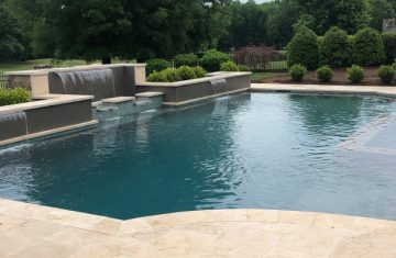 Lombardo Pools Pool with Multi Water Features